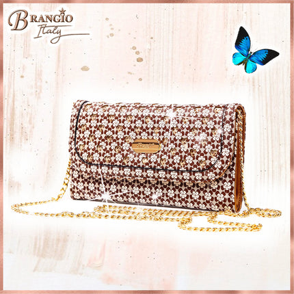 Brangio Chic Floral Crossbody Bag