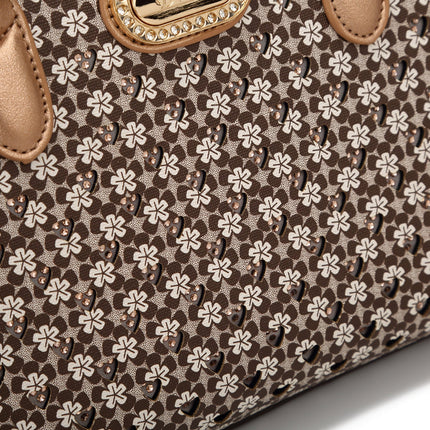 Brangio Vintage Floral Satchel
