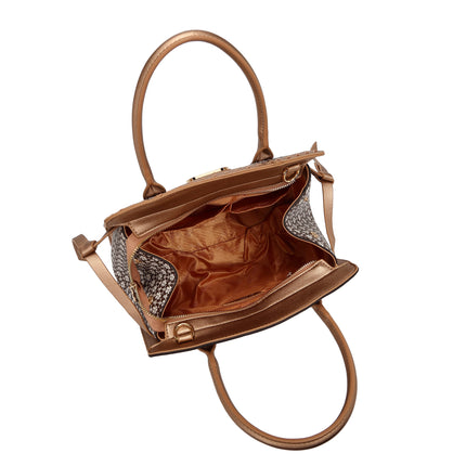 Brangio Vintage Floral Satchel