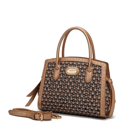 Brangio Vintage Floral Satchel
