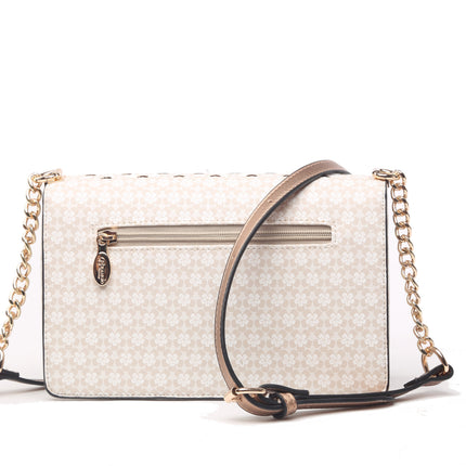 Brangio Sophisticated Floral Crossbody Bag