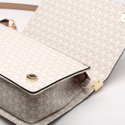 Brangio Sophisticated Floral Crossbody Bag