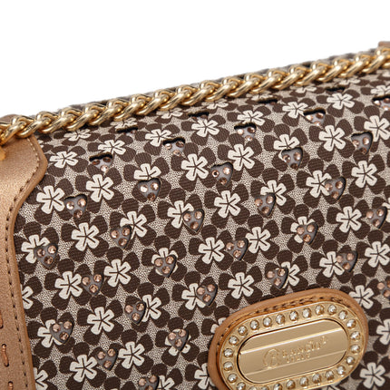 Brangio Luxe Floral Crossbody Bag