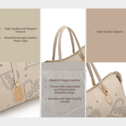 Brangio Chic Love-Inspired Handbag