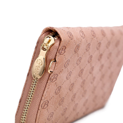 Millionaire Queen Double Layer Crystal Engraved Tote + Wallet Set