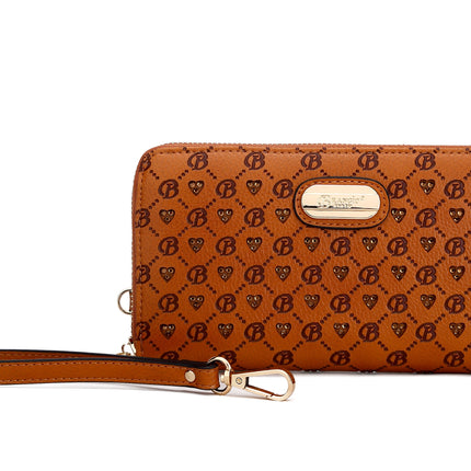 Brangio  Italy Chic Zippered Around Wristlet Wallet