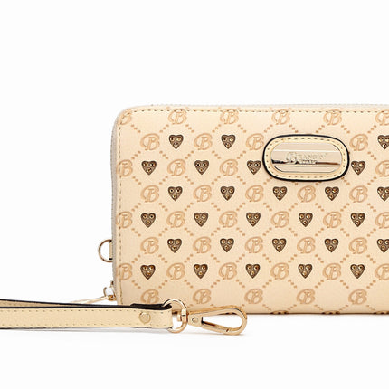 Brangio  Italy Chic Zippered Around Wristlet Wallet