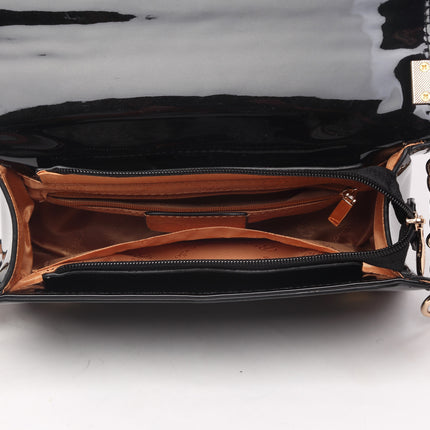 Brangio Glossy Crossbody Bag