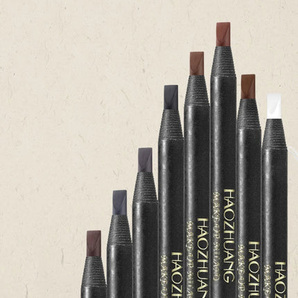 1PC Eyebrow Pencil Waterproof Microblading Eyebrow Pen Tint Tattoo Eyebrows Makeup 6 Colors Natural Long Lasting Eye Bro