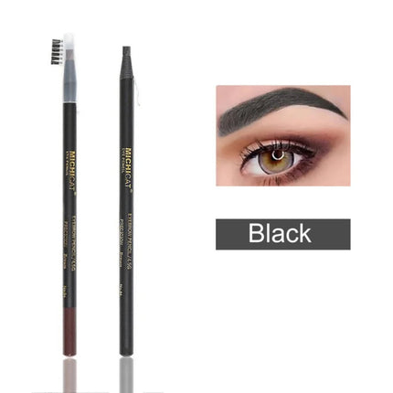 1PC Eyebrow Pencil Waterproof Microblading Eyebrow Pen Tint Tattoo Eyebrows Makeup 6 Colors Natural Long Lasting Eye Bro