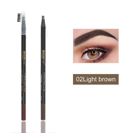 1PC Eyebrow Pencil Waterproof Microblading Eyebrow Pen Tint Tattoo Eyebrows Makeup 6 Colors Natural Long Lasting Eye Bro