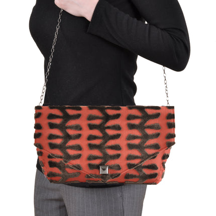 Totem Coral Envelope Clutch