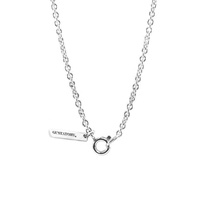 GUSTATORY Coffee Moka Pot Silver Necklace Pendant