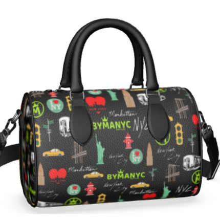 Tote Bag CITYSCAPE – BYMANYC ® New York Eco Vegan Handbag