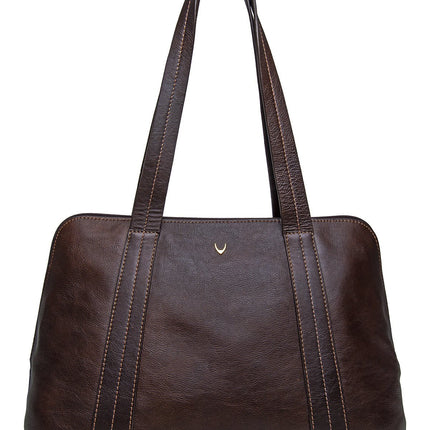 Cerys Leather Multi-Compartment Tote