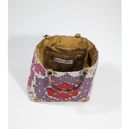 Bohemian Magenta Small Tote