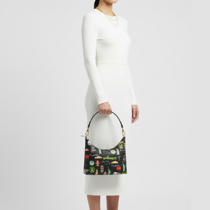 Tote Bag CITYSCAPE – BYMANYC ® New York Eco Vegan Handbag