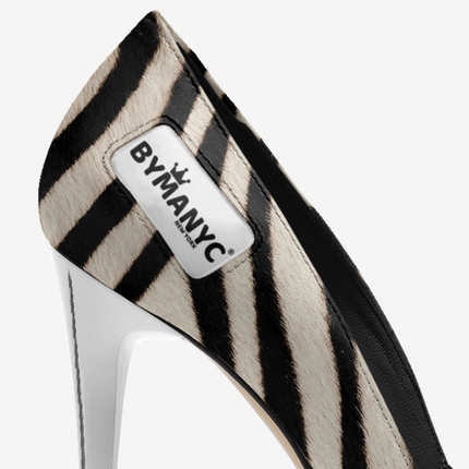 Vegan Women’s Stiletto Shoe BYMANYC ® New York – NOLITA Midnight