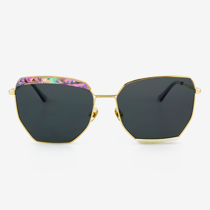 Venice - Metal & Wood Sunglasses