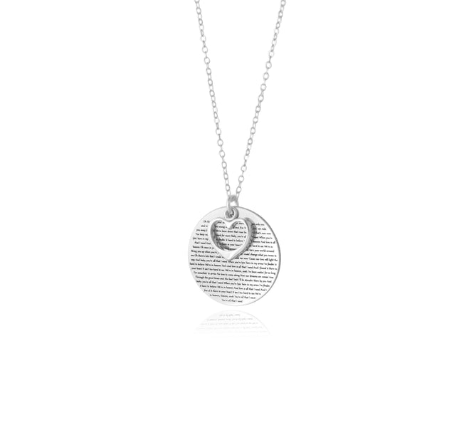 Words of Love Necklace