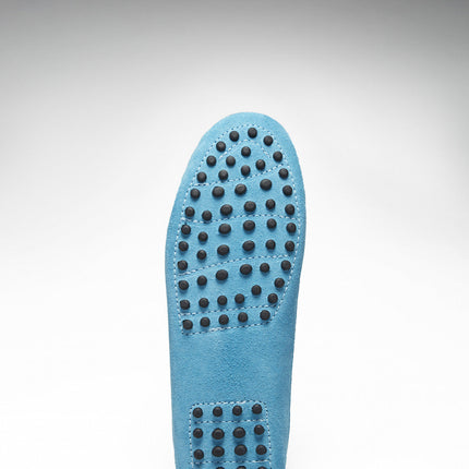 Women's Penny Driving Loafers, Turquoise Suede