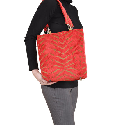 Magnetic Coral Small Tote