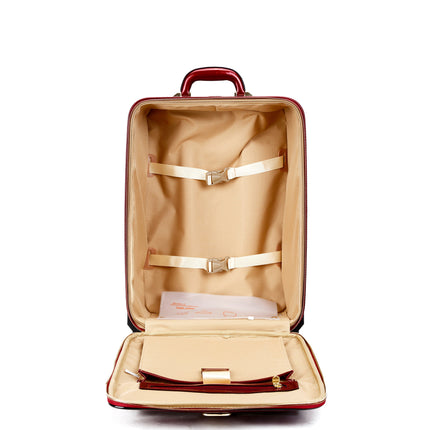 Brangio Italy Luxury Patent Leather Carry-On Luggage
