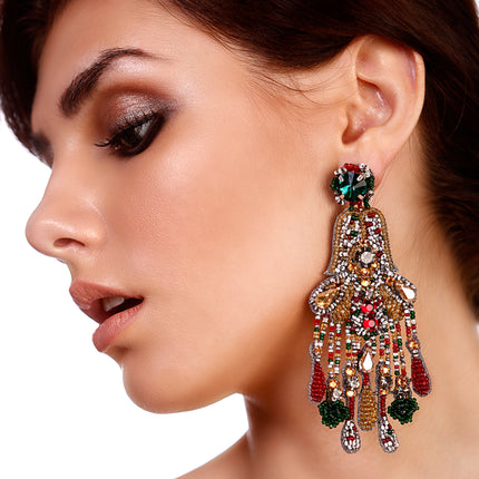 Vintage Chandelier Earrings.