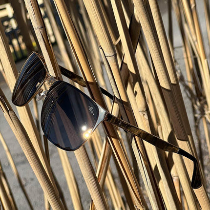 Titanium Wayfarer Sunglasses - V2 - 24K GOLD Plated