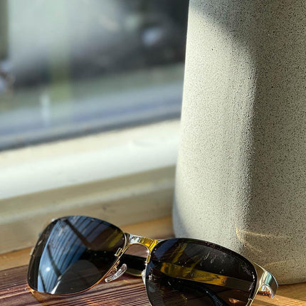 Titanium Wayfarer Sunglasses - V2 - 24K GOLD Plated