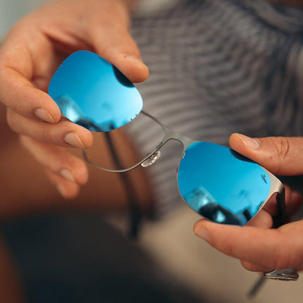 Titanium Wayfarers - V2 - Changeable Lenses