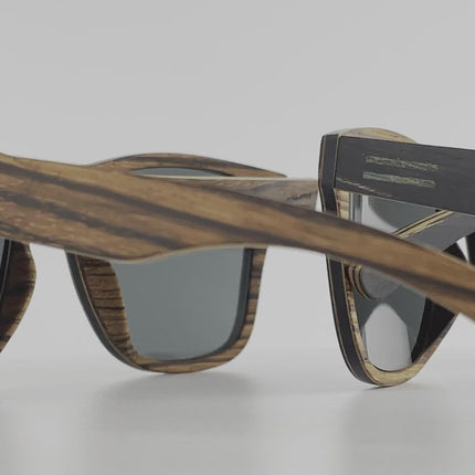 Delray - Wood & Carbon Fiber Sunglasses