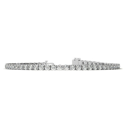 12.00 CTW Lab Grown Diamond Tennis Bracelet | G/vs AGI Certified | 14kt White or Yellow Gold