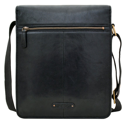 Hidesign Aiden Medium Leather Messenger Cross Body Bag