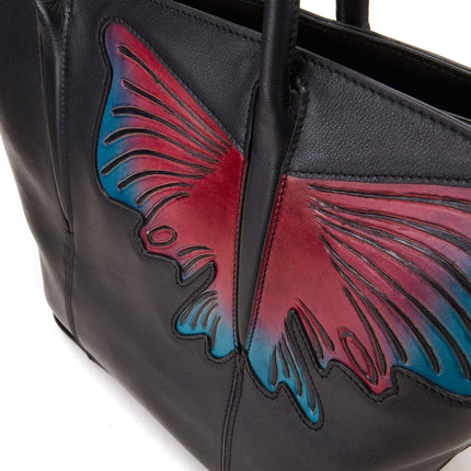 Butterfly Black Top Handle