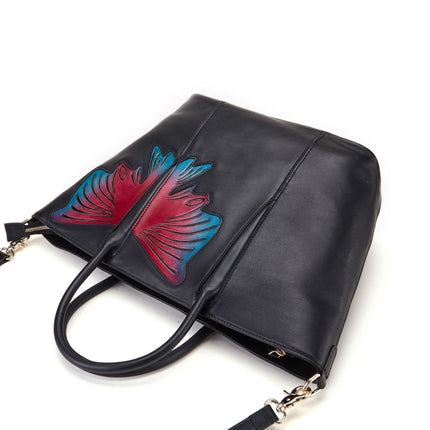 Butterfly Black Top Handle