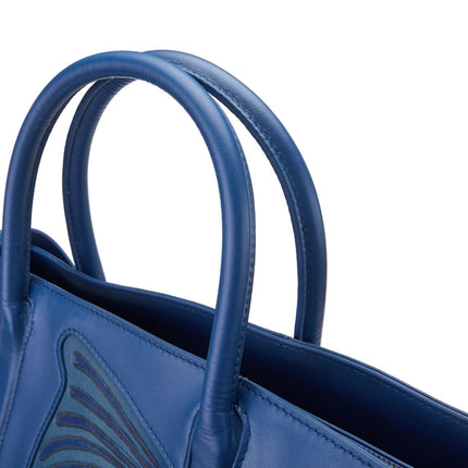 Butterfly Blue Top Handle
