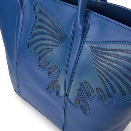 Butterfly Blue Top Handle