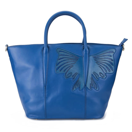 Butterfly Blue Top Handle
