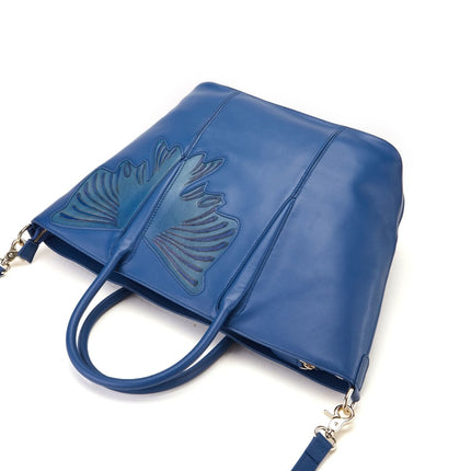 Butterfly Blue Top Handle