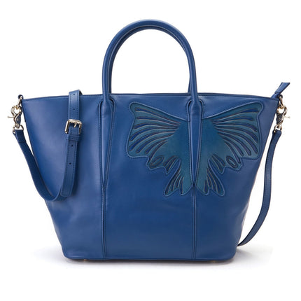 Butterfly Blue Top Handle