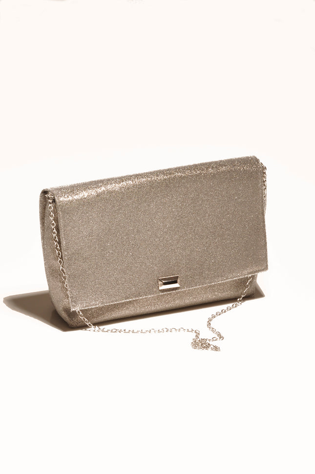 Mist Silver Clutch