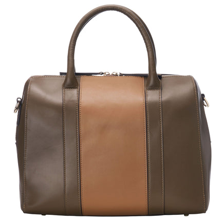 Calligraphy Green Satchel