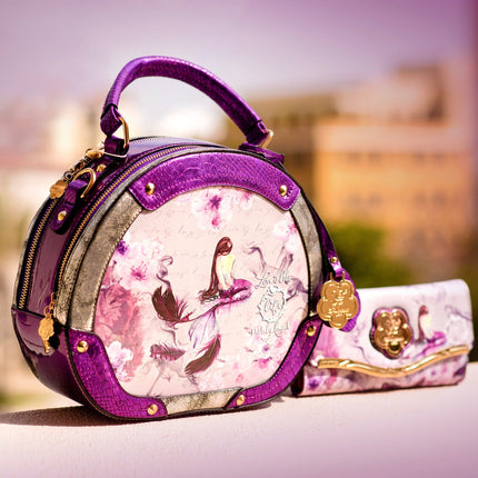 Arosa Mermaid-Inspired Round Handbag