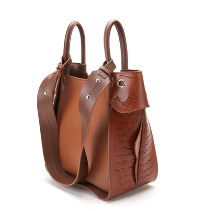 Carp Brown Shoulder Bag
