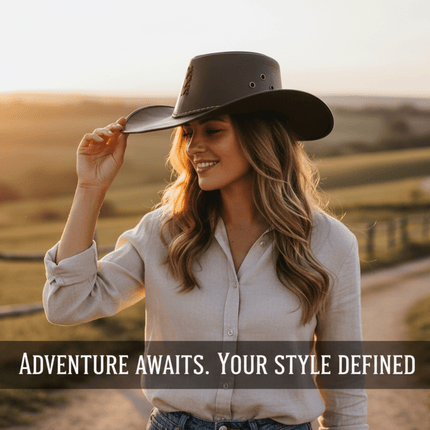 Leather Hat Nevada