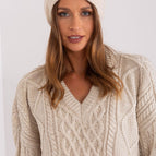 beige / EU one-size-fits-all | US one-size