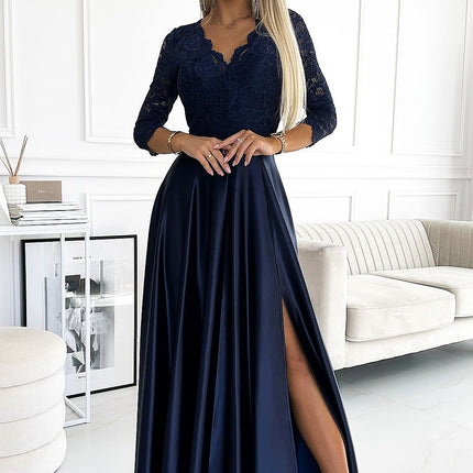  Long dress model 188119 Numoco 