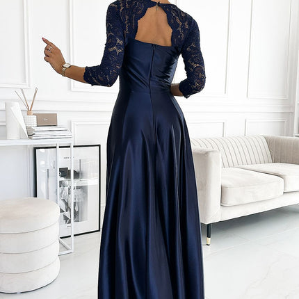  Long dress model 188119 Numoco 