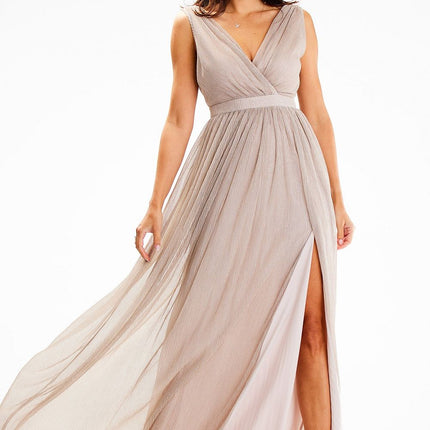  Long dress model 189443 awama 